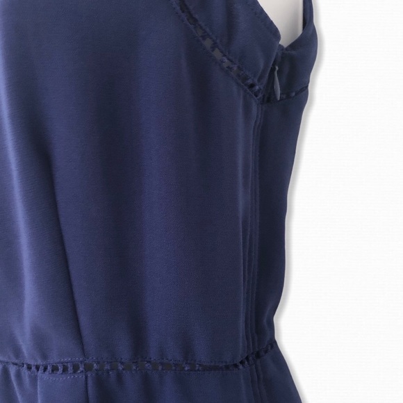 ⭐️ 2 for $30 ⭐️ Dynamite Blue Peplum Blouse - Picture 2 of 3